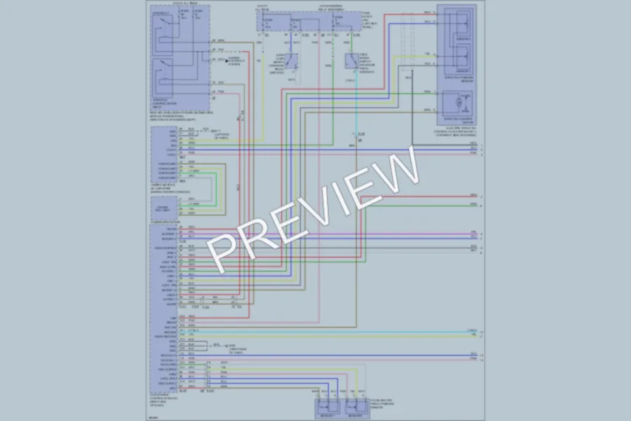 2013 Infiniti EX37 Cruise Control wiring diagram preview