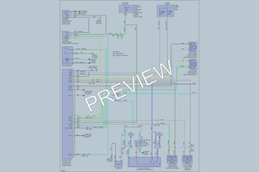 2013 Infiniti G37 Anti Lock Brakes wiring diagram preview