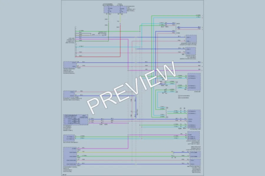 2013 Infiniti G37 Computer Data Lines wiring diagram preview
