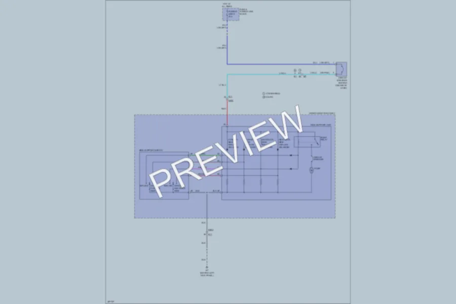 2013 Infiniti G37 Power Seats wiring diagram preview