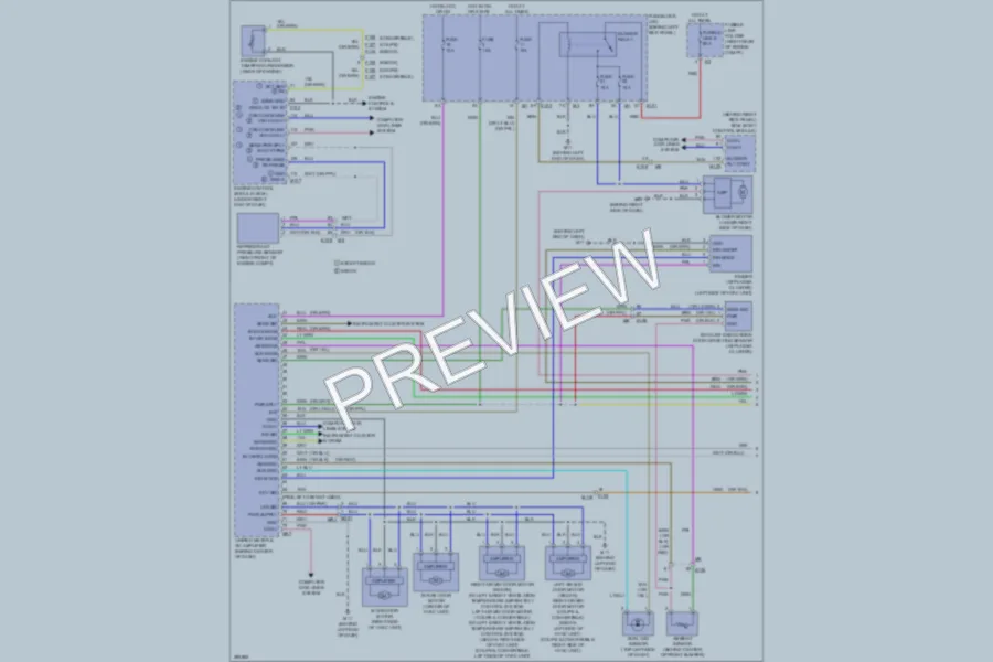 2013 Infiniti G37x Air Conditioning wiring diagram preview