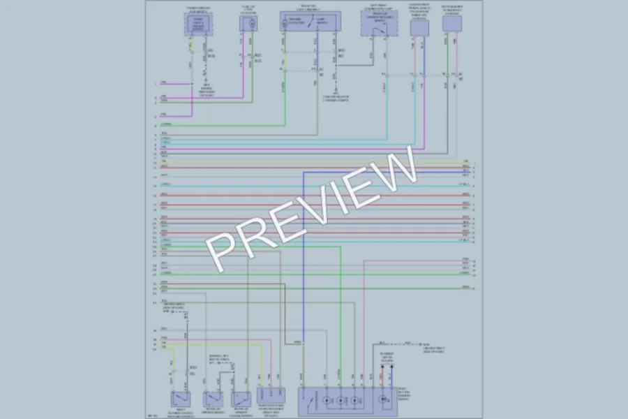 2013 Infiniti G37x Anti Theft wiring diagram preview
