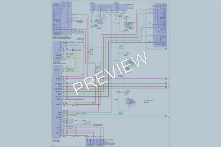 2013 Infiniti G37x Cruise Control wiring diagram preview