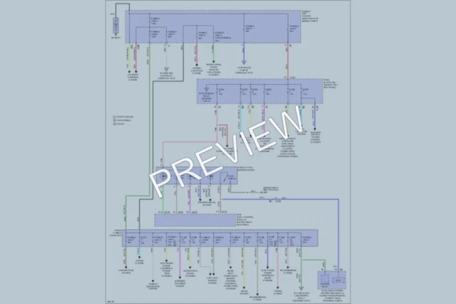 2013 Infiniti G37x Power Distribution wiring diagram preview