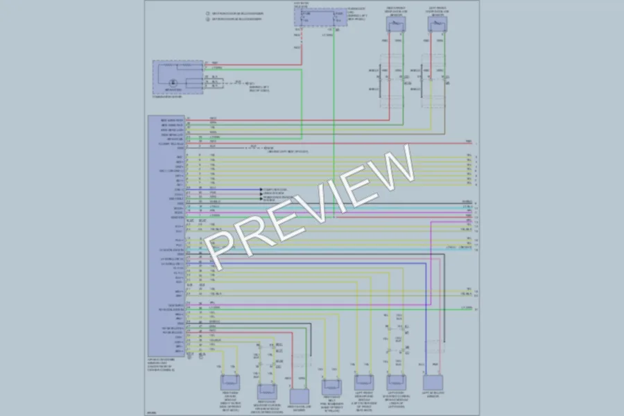 2013 Infiniti G37x Supplemental Restraints wiring diagram preview