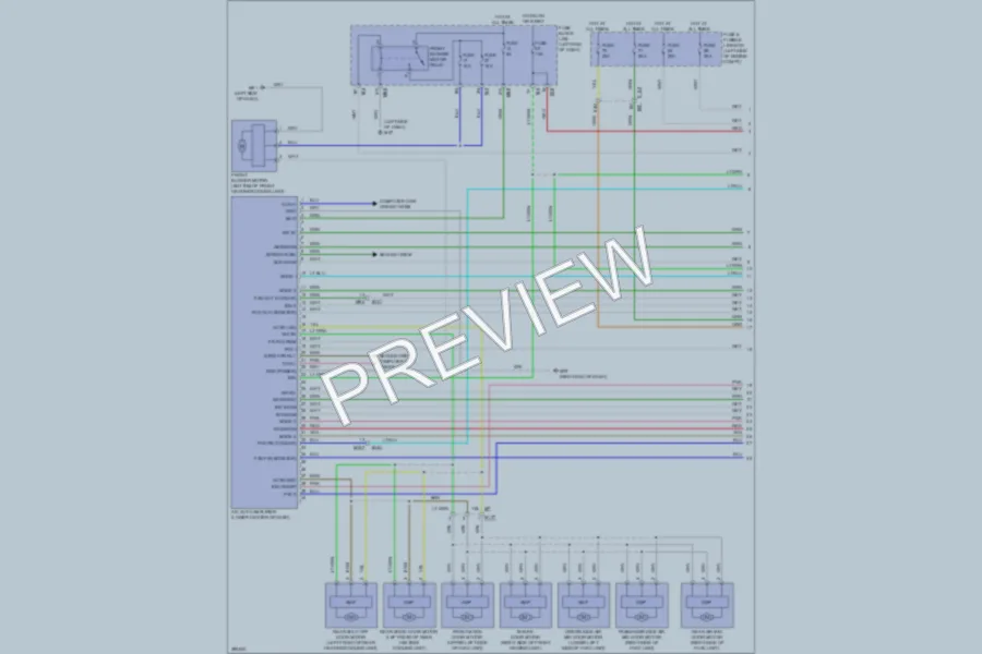 2013 Infiniti JX35 Air Conditioning wiring diagram preview