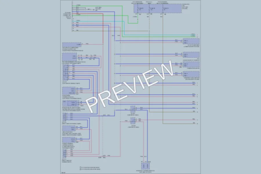 2013 Infiniti JX35 Computer Data Lines wiring diagram preview