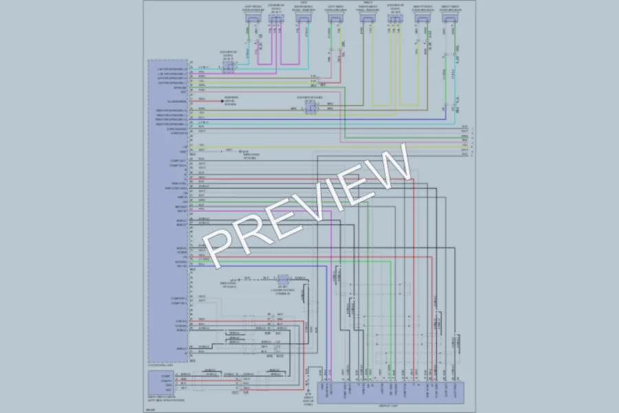 2013 Infiniti JX35 Radio wiring diagram preview
