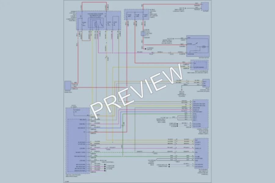 2013 Jaguar XFR Starting Charging wiring diagram preview