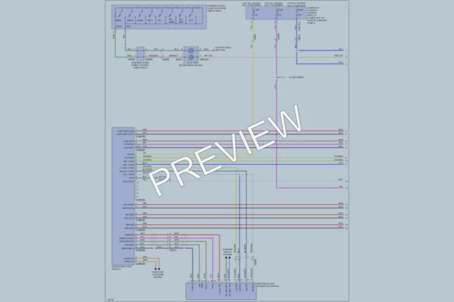 2013 Jaguar XJLSupersport Radio wiring diagram preview