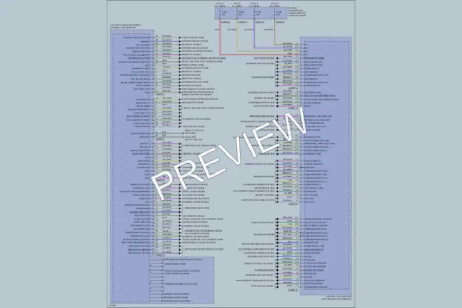 2013 Jaguar XJSupersport Body Control Modules wiring diagram preview