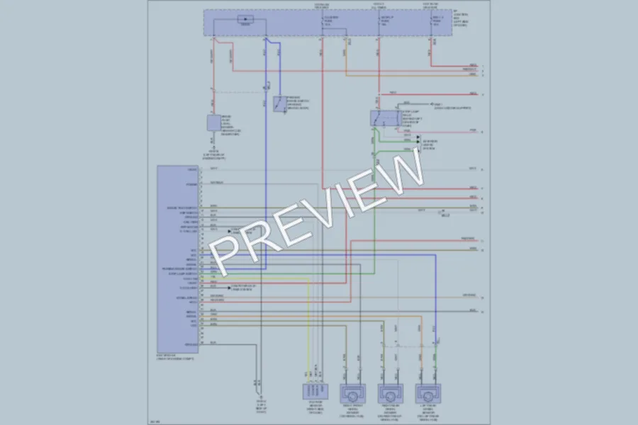 2013 Kia Forte Anti Lock Brakes wiring diagram preview