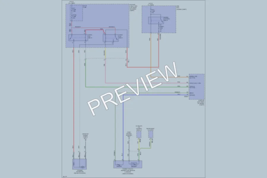 2013 Kia Forte Cooling Fan wiring diagram preview