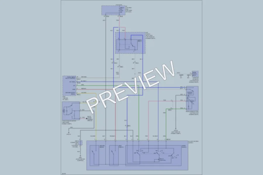 2013 Kia Forte Wiper Washer wiring diagram preview