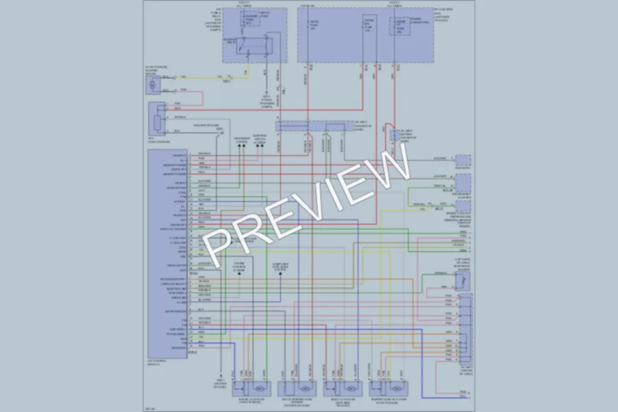 2013 Kia ForteKoup Air Conditioning wiring diagram preview