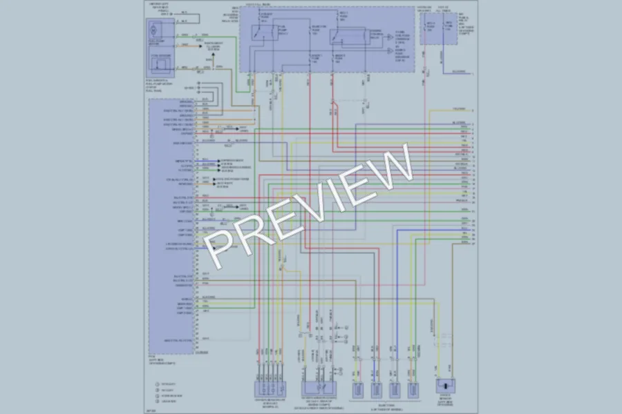 2013 Kia Optima Engine Performance wiring diagram preview