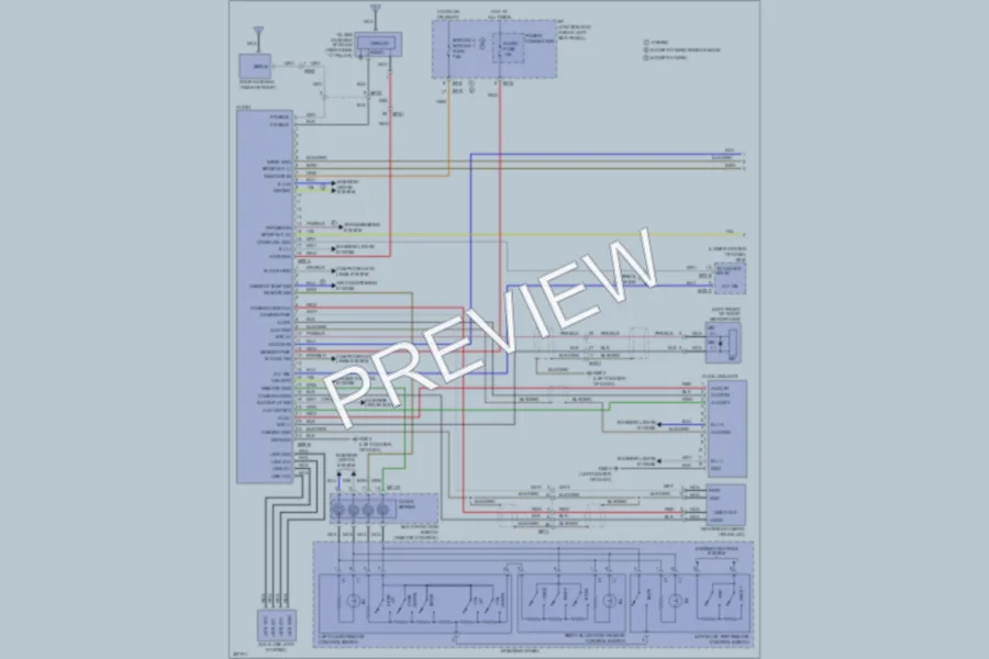 2013 Kia Optima Radio wiring diagram preview