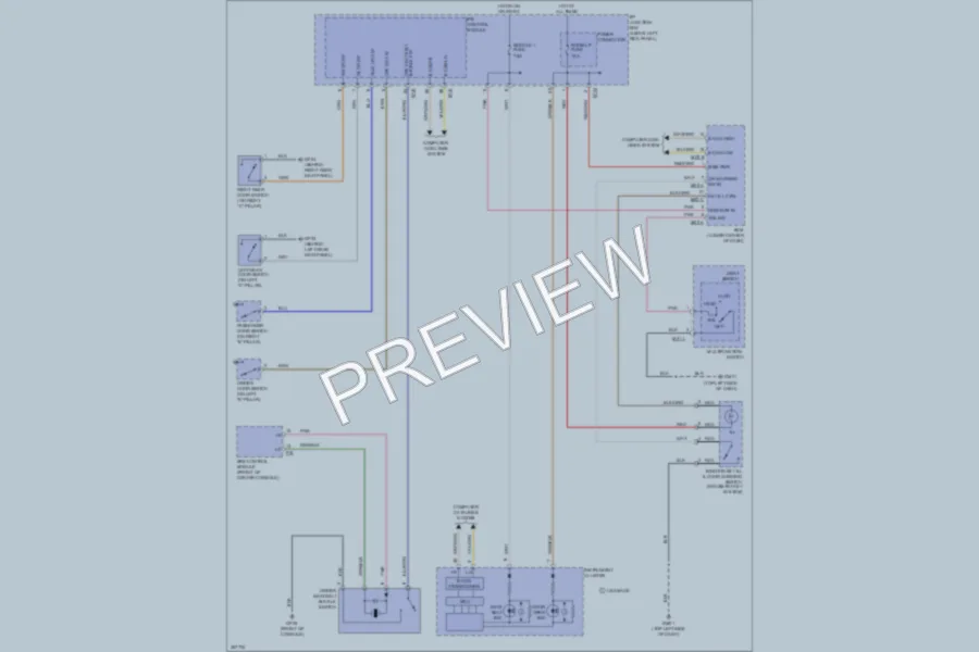 2013 Kia Optima Warning Systems wiring diagram preview