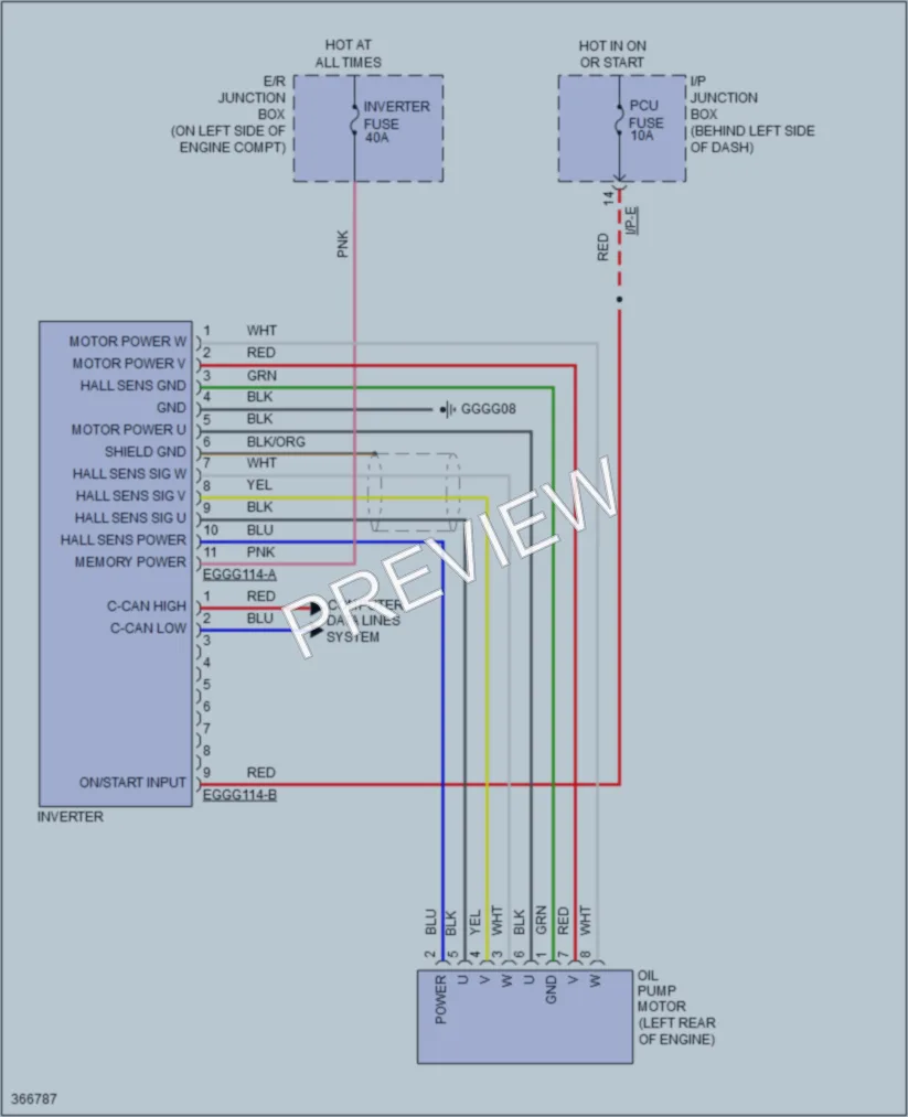 2013 Kia Rio Engine Performance wiring diagram preview