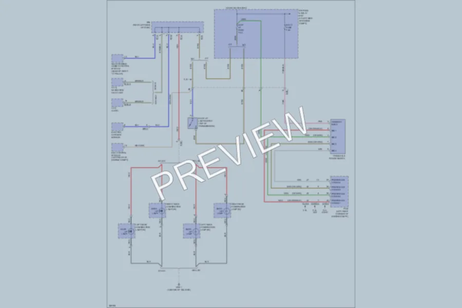 2013 Kia Sorento Exterior Lights wiring diagram preview