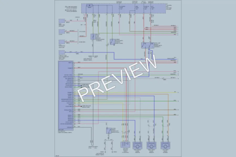 2013 Kia Soul Anti Lock Brakes wiring diagram preview
