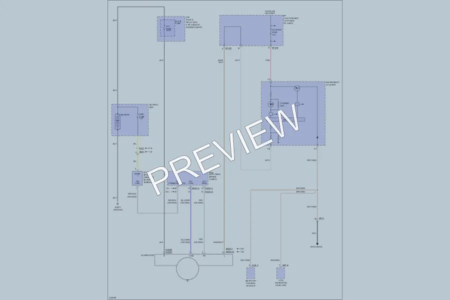 2013 Kia Soul Starting Charging wiring diagram preview