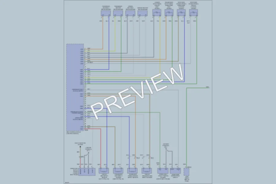 2013 Kia Soul Supplemental Restraints wiring diagram preview