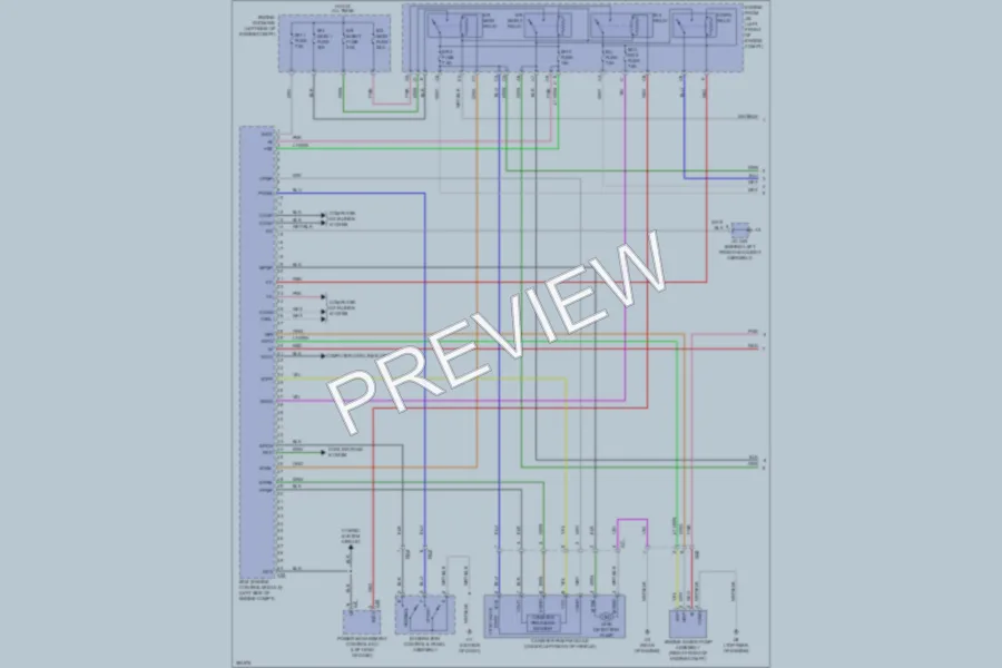 2013 Lexus ES300h Engine Performance wiring diagram preview