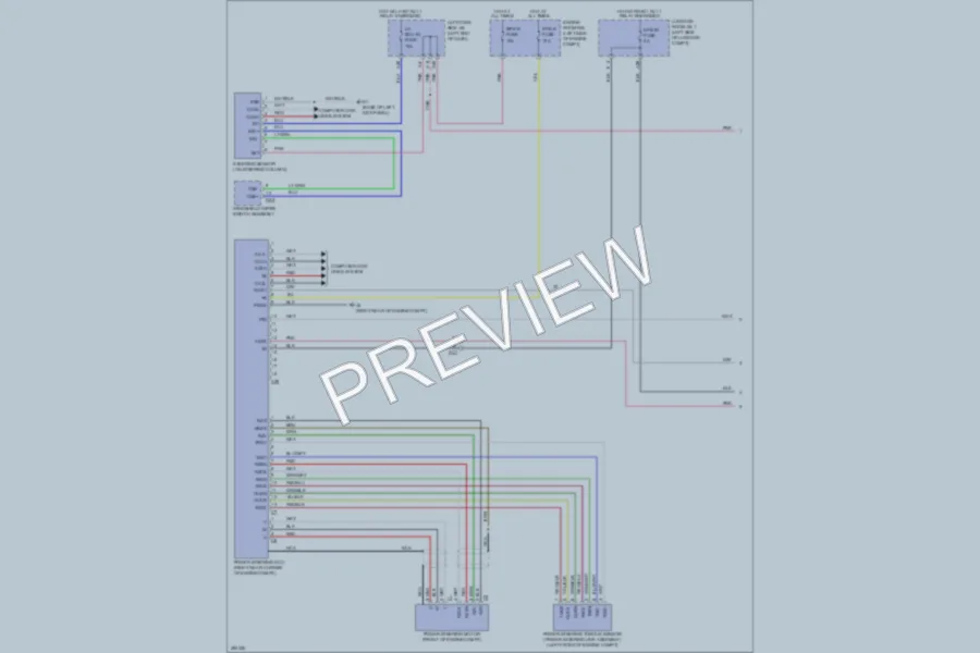 2013 Lexus GS450h Electronic Power Steering wiring diagram preview