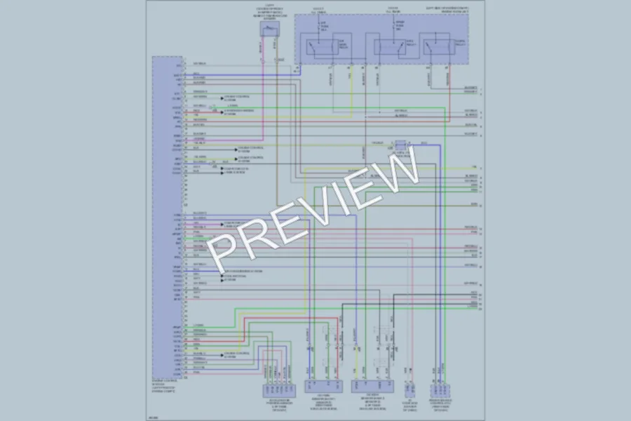 2013 Lexus IS250C Engine Performance wiring diagram preview