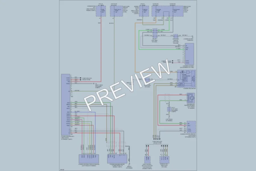 2013 Lexus IS350 Electronic Power Steering wiring diagram preview