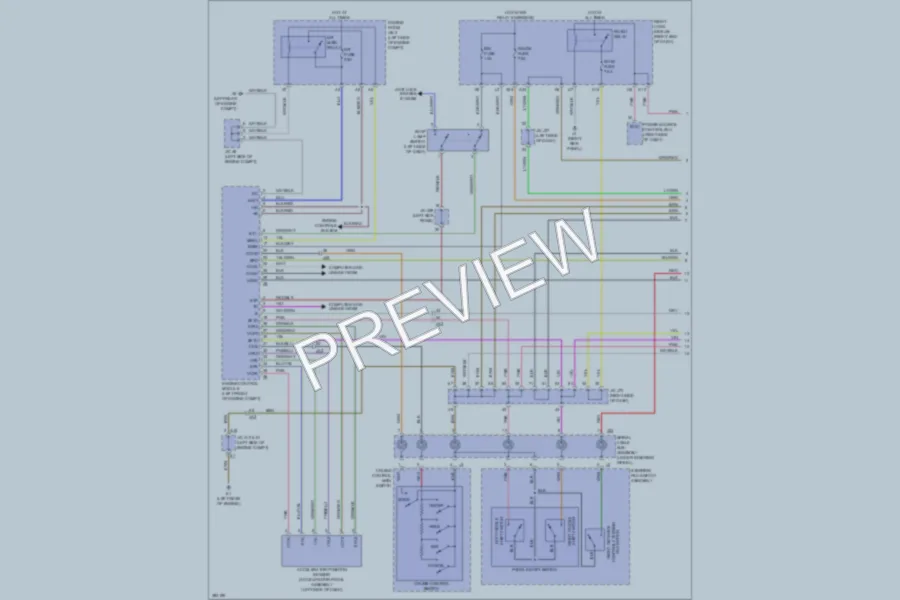 2013 Lexus IS350C Cruise Control wiring diagram preview