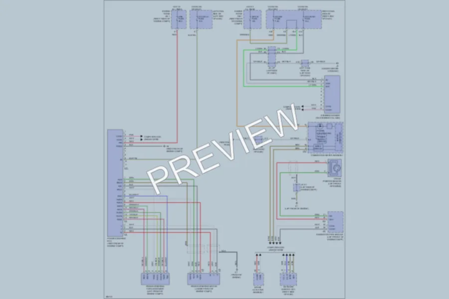 2013 Lexus IS350C Electronic Power Steering wiring diagram preview