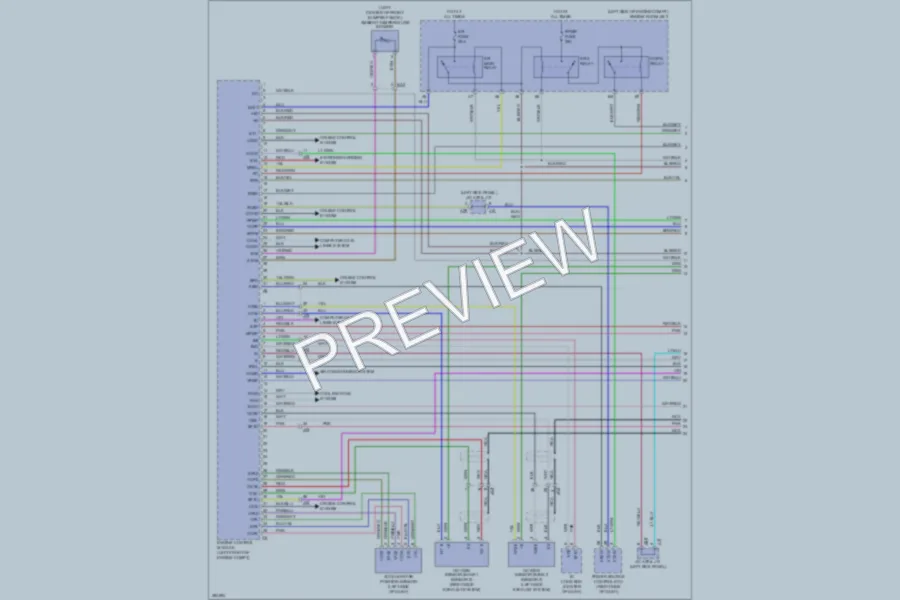 2013 Lexus IS350C Engine Performance wiring diagram preview