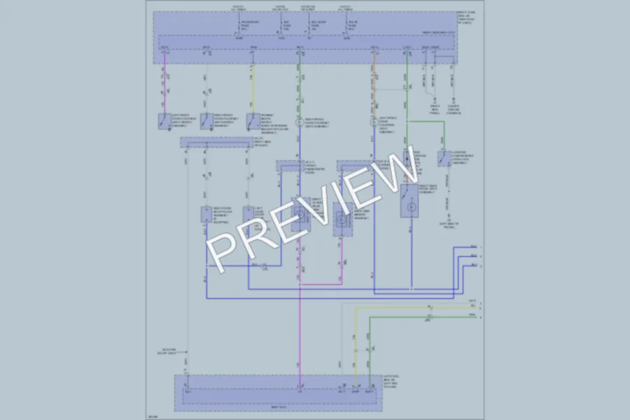 2013 Lexus IS350C Interior Lights wiring diagram preview