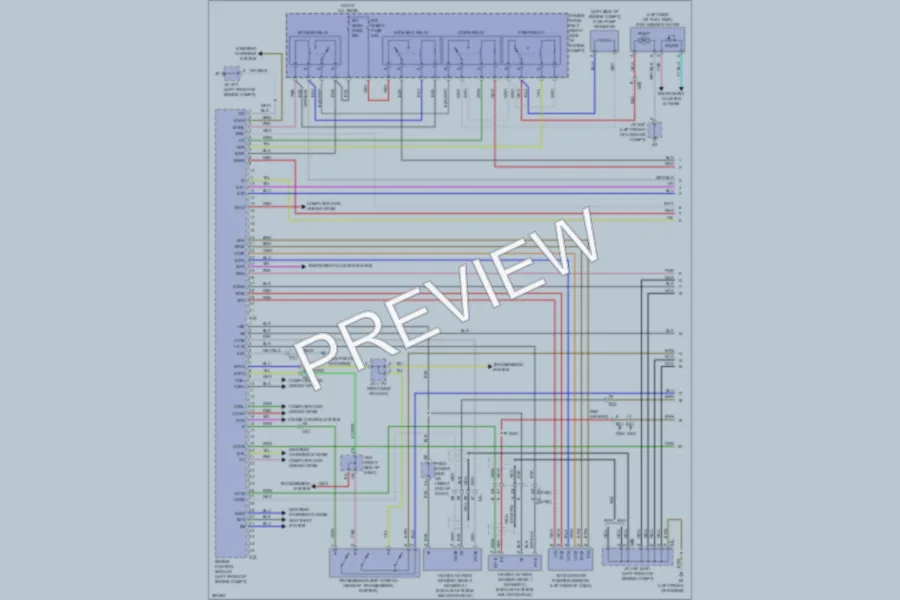 2013 Lexus LS460 Engine Performance wiring diagram preview