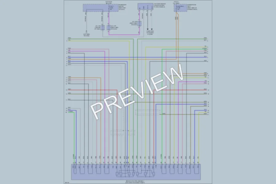 2013 Lexus LS600h Anti Lock Brakes wiring diagram preview