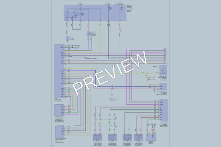 2013 Lexus RX350 Cruise Control wiring diagram preview