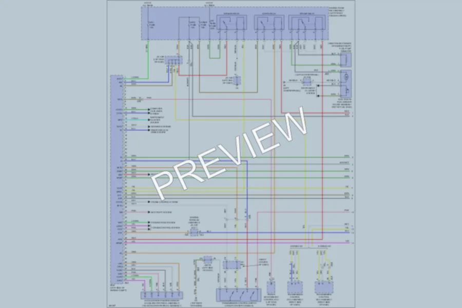 2013 Lexus RX350 Engine Performance wiring diagram preview