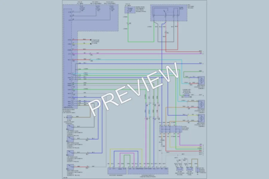 2013 Lexus RX350 Interior Lights wiring diagram preview
