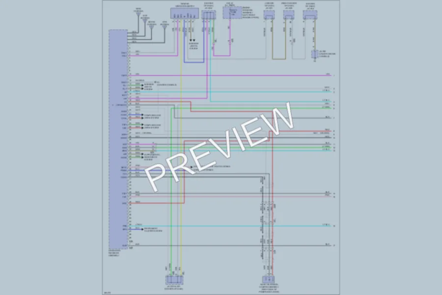 2013 Lexus RX350 Radio wiring diagram preview
