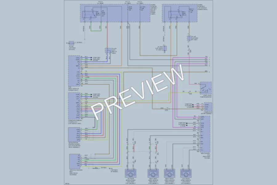 2013 Lexus RX450h Cruise Control wiring diagram preview