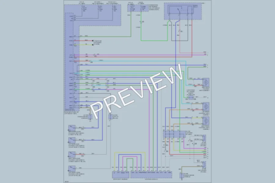 2013 Lexus RX450h Interior Lights wiring diagram preview