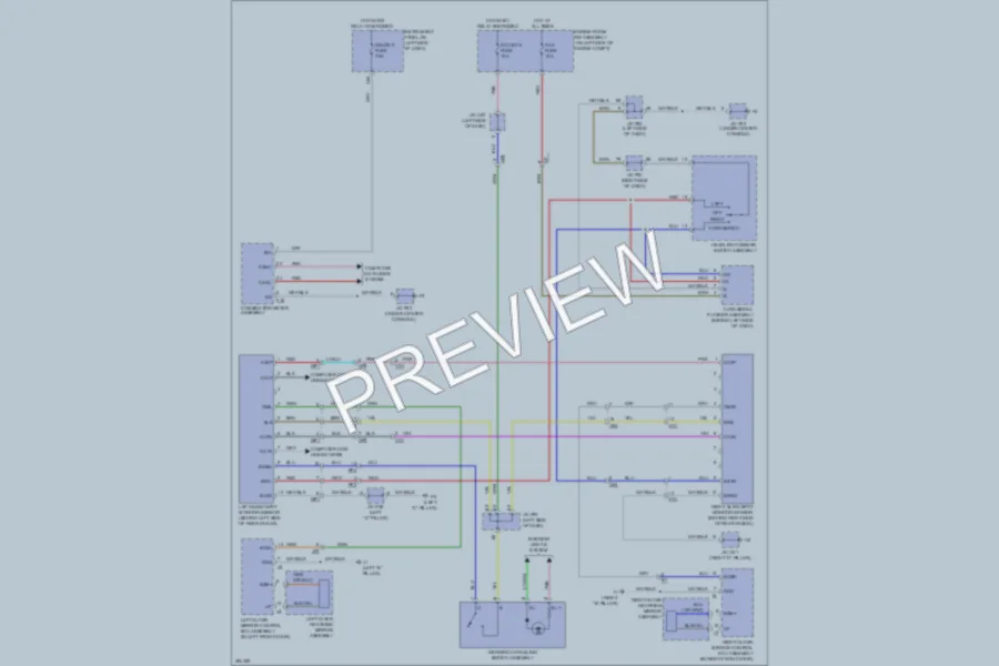 2013 Lexus RX450h Navigation wiring diagram preview