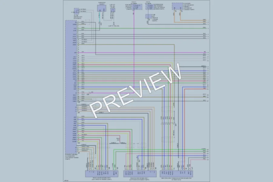 2013 Lexus RX450h Transmission wiring diagram preview