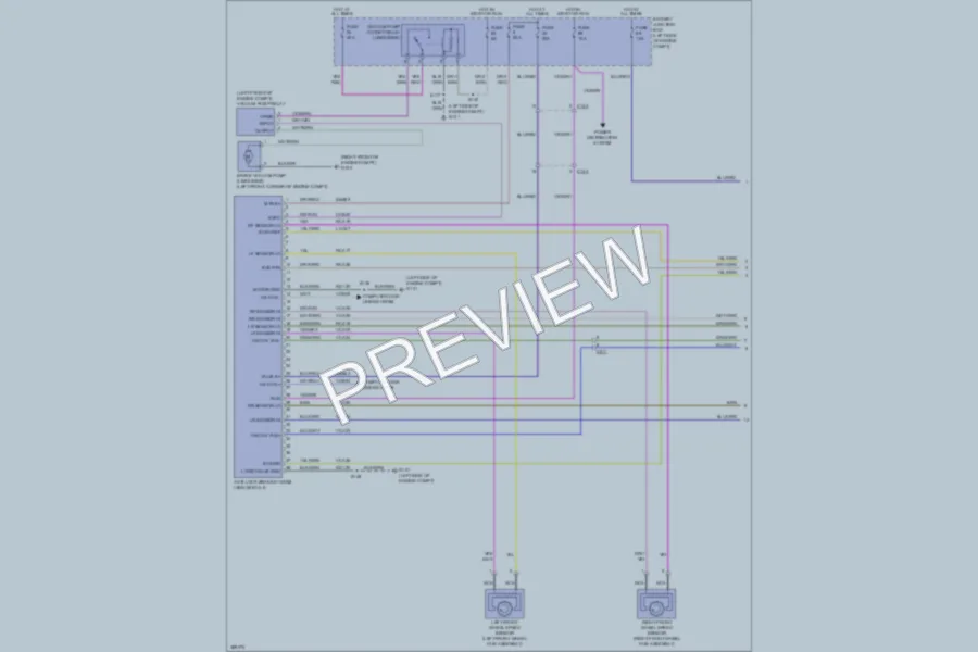 2013 Lincoln MKT Anti Lock Brakes wiring diagram preview