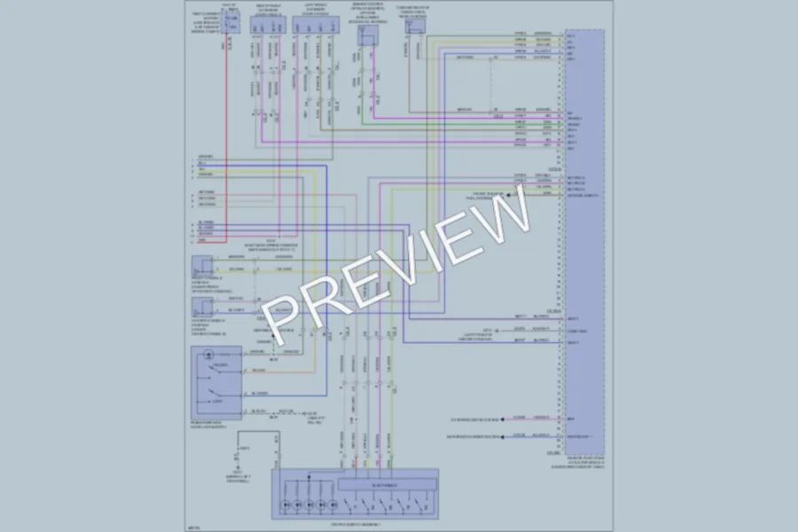 2013 Lincoln MKT Anti Theft wiring diagram preview