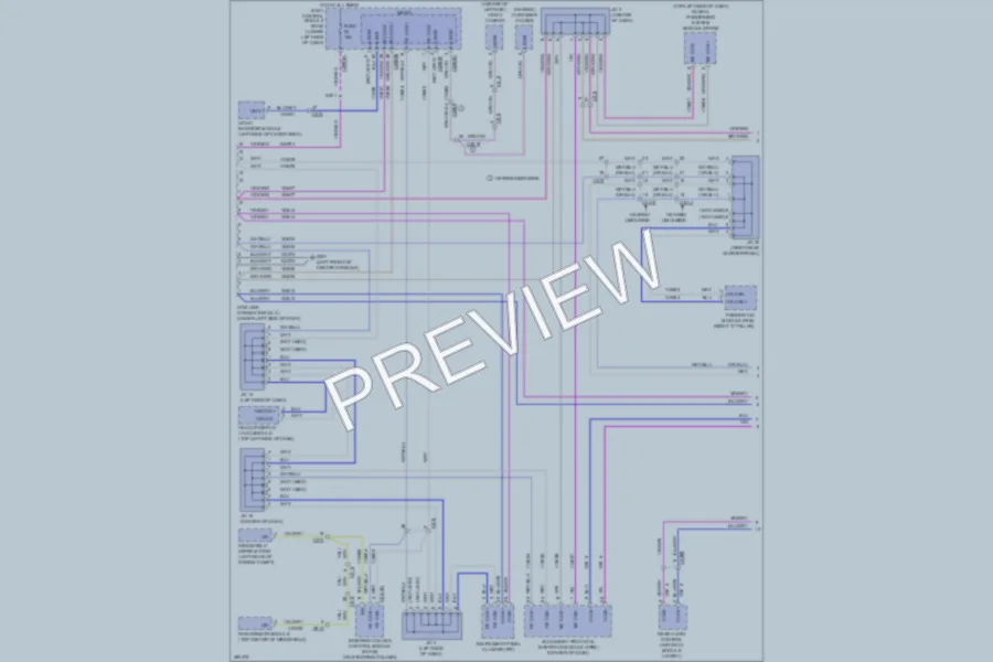 2013 Lincoln MKT Computer Data Lines wiring diagram preview
