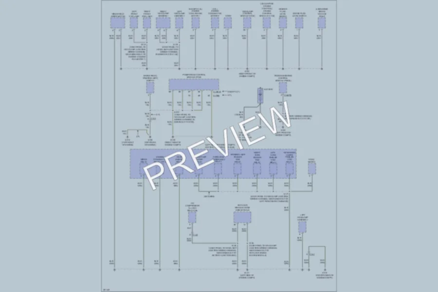 2013 Lincoln MKT Ground Distribution wiring diagram preview