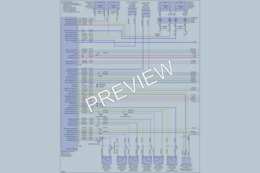 2013 Lincoln MKT Supplemental Restraints wiring diagram preview